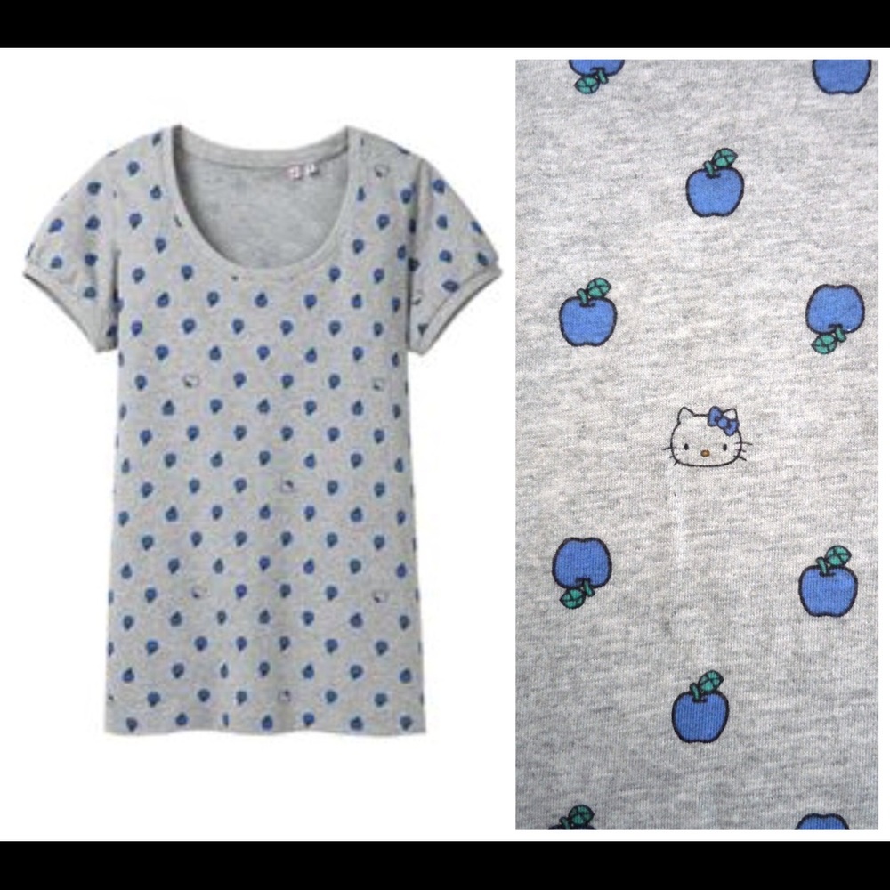 🆕 Limited Edition SANRIO Hello Kitty Apple Tee